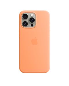 iPhone 15 Pro Max Silicone Case with MagSafe - Orange Sorbet