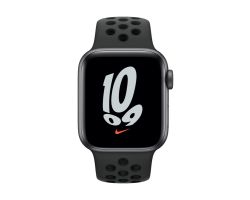 Apple Watch Nike SE in Grey with Anthracite/Black Nike Band