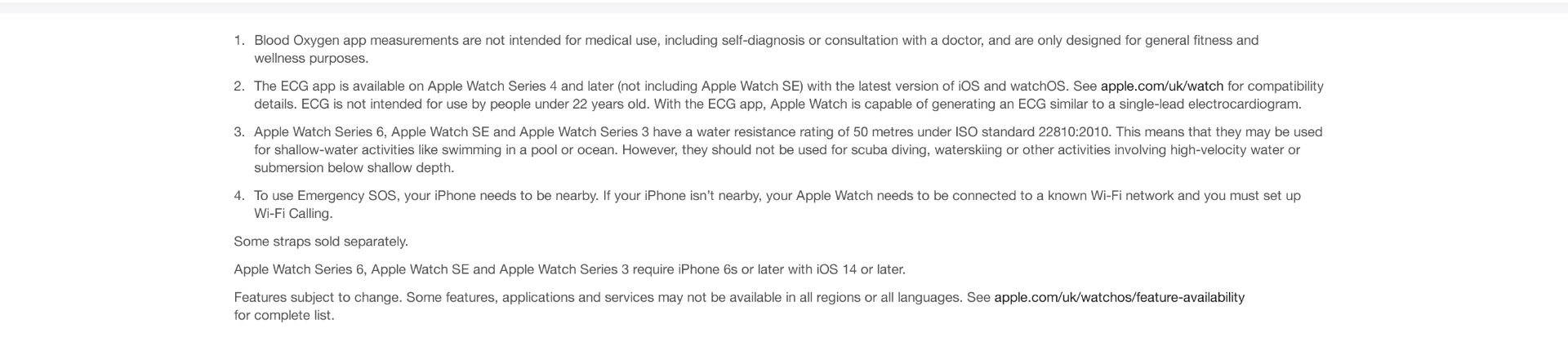 Apple Watch Series 6. The future of health is on your wrist.