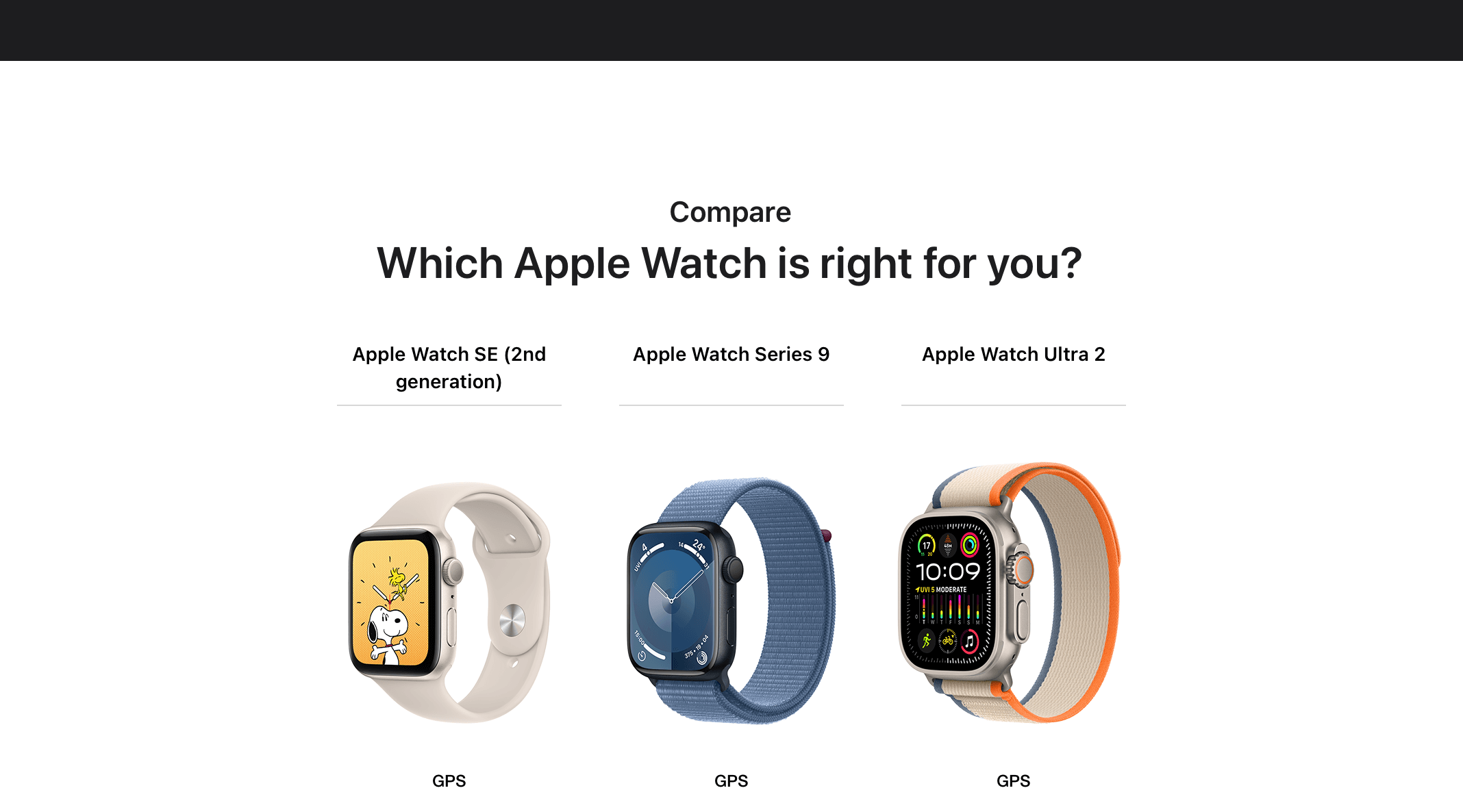 Apple Watch Series 9. Smarter.Brighter.Mightier.
