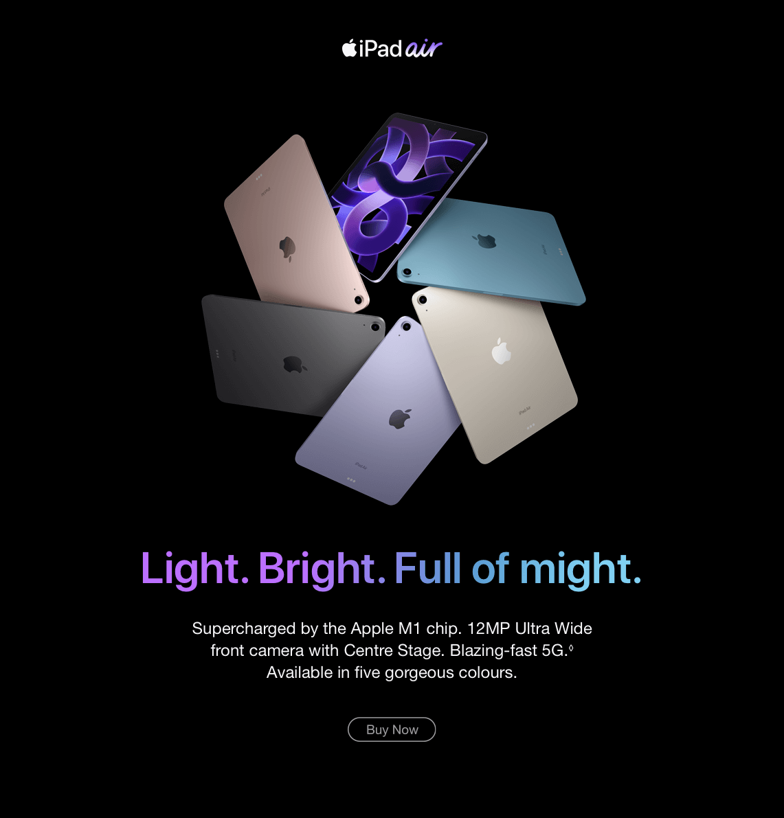 Light. Bright. Full of might.