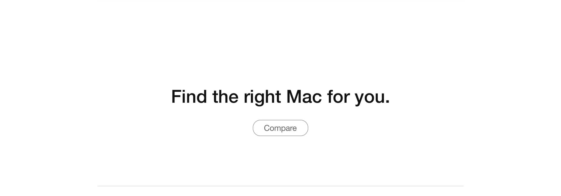 Find the right Mac for you